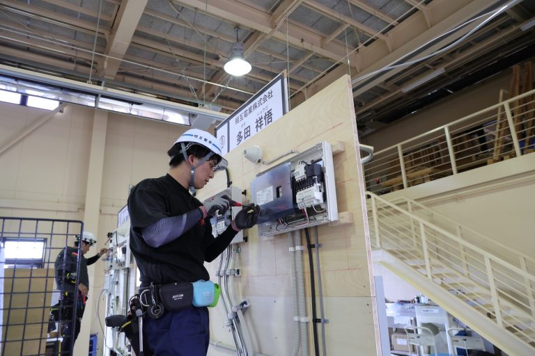 イメージ図／電気工事技能競技十勝大会に出場しました！