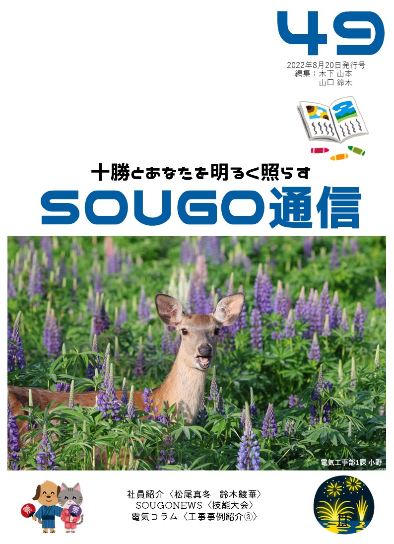 SOUGO通信第49号　発行しました！